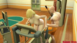 Перверзно Мастер Росхи Обучава Бульму и Обухвата 18 Лепе Топле Жене