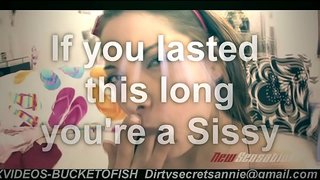 Sissy Cum swallow Školení Část 1 - BOF