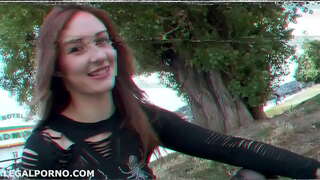 Ariadna आहे परत चेंडूत खोल माणूस fucking, उत्तम gapes, deepthroat आणि गिळणे GL010