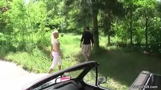 Jis te rankontre yo ak dirèkteman sou forè a ak foutu