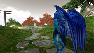 ���ারিখ সঙ্গে একটি দেবদূত ( ফারি / Yiff )