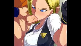 &quot;Android&quot; 18 Blowjob