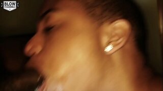 Obductos canis ab occidente philly fecit eam sugentem dick