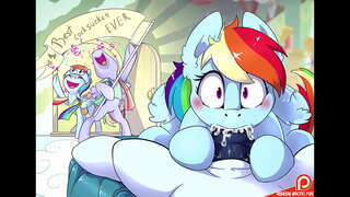 MLP Rainbow Priz Porn Pone Clop Porn Ti kras Pone Mwen