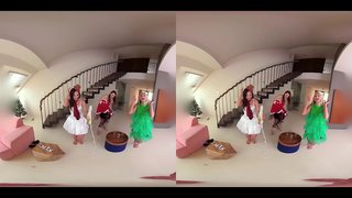 Fuck ਤਿੰਨ ਗਰਮ ਨਿਆਣੇ ਵਿੱਚ ਮੁਫ਼ਤ ਹੈ ਪੂਰੀ ਕ੍ਰਿਸਮਸ ਦਾ ਤਜਰਬਾ!