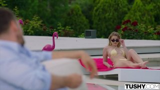 TUSHY مثير Eyla أولا الشرج تجربة مع السكر أبي